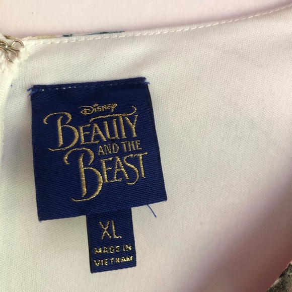 NEW Disney Beauty and the Beast Romper XL - Picture 3 of 8